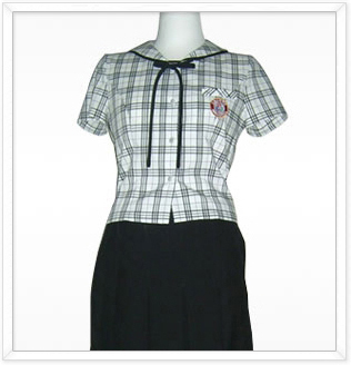 여학생 하복 이미지