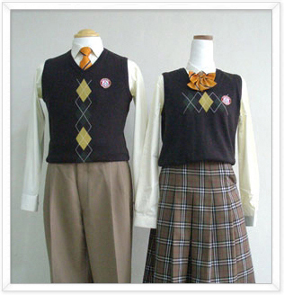 남녀 춘추복 이미지