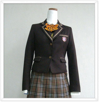 여학생 동복 이미지